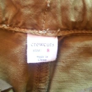 Crewcuts size 8 brownish pants